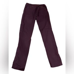 Men's Purple Ted Baker Tapered Pants
